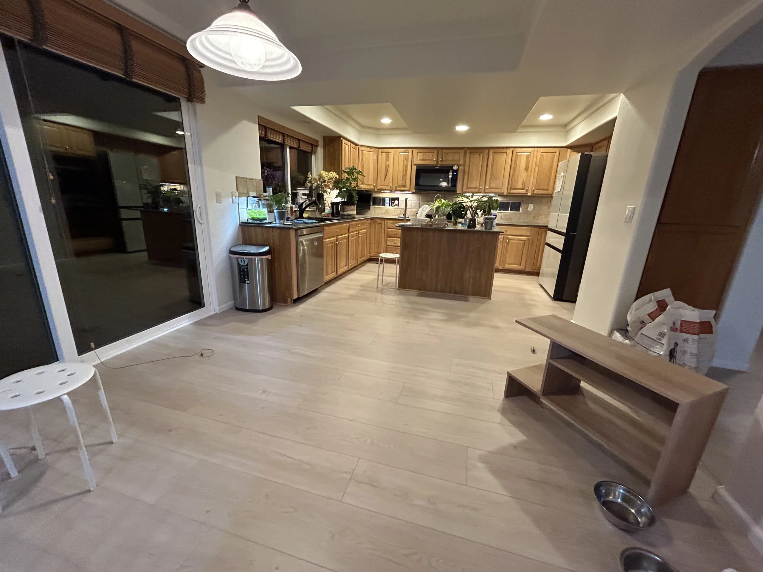 Hardwood flooring