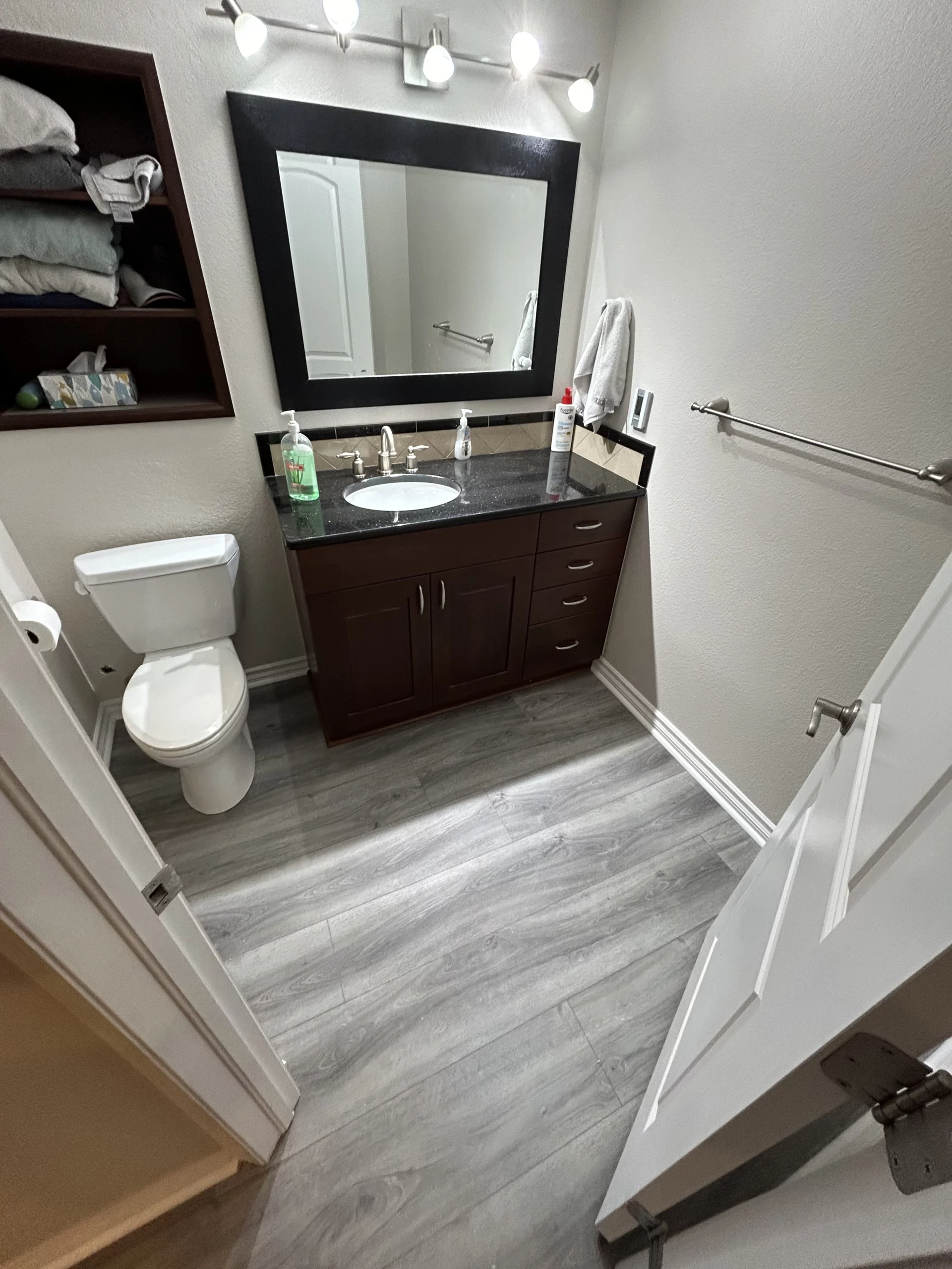 Hardwood flooring